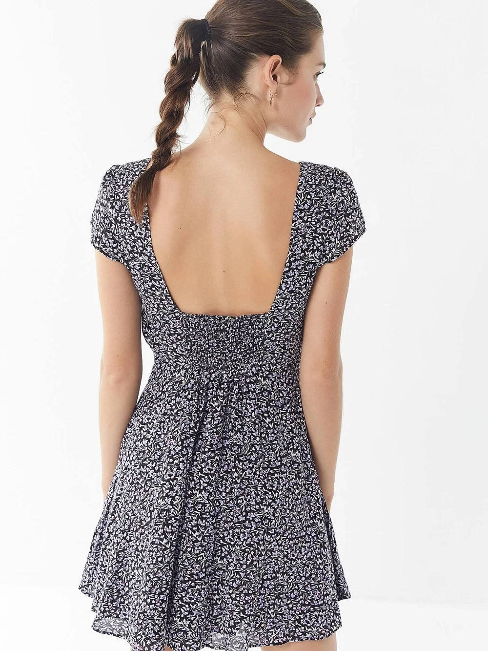 Urban Outfitters UO Finnigan Floral Mini Dress
